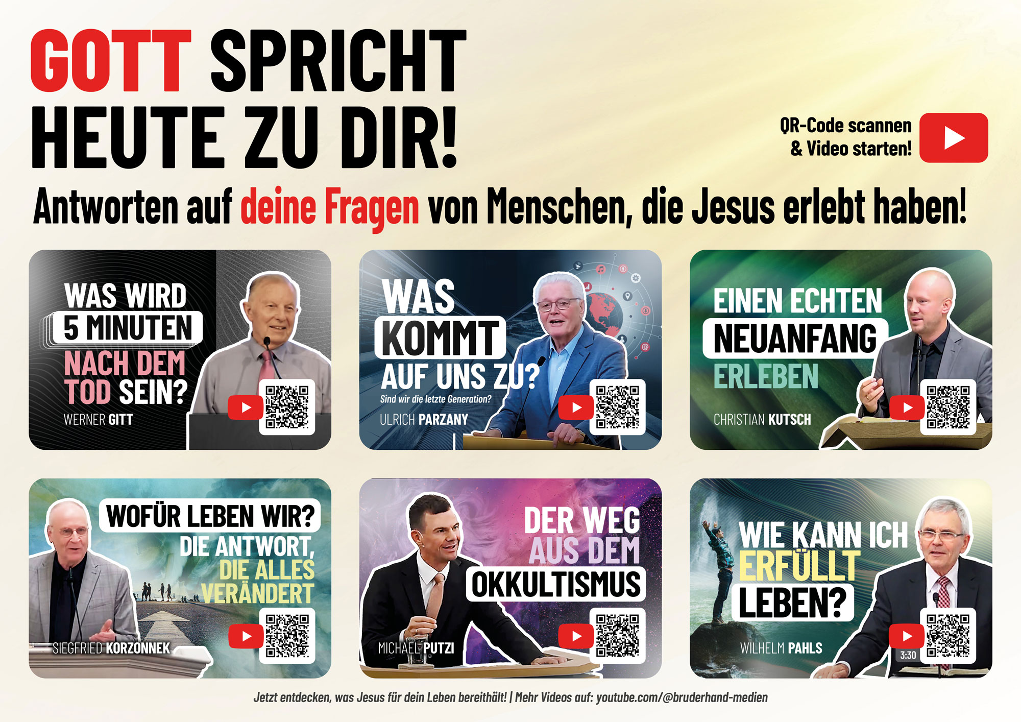 Gott spricht heute zu dir!