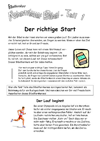 Bibelfernkurs - Abenteuer Bibel (Teile 1-5)