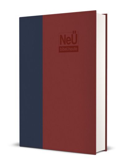 NeÜ Bibel.heute - Standard - zweifarbig Blau/Rot