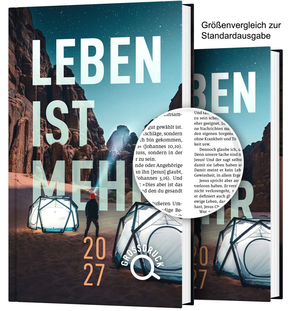 Leben ist mehr 2027 (Großdruck)