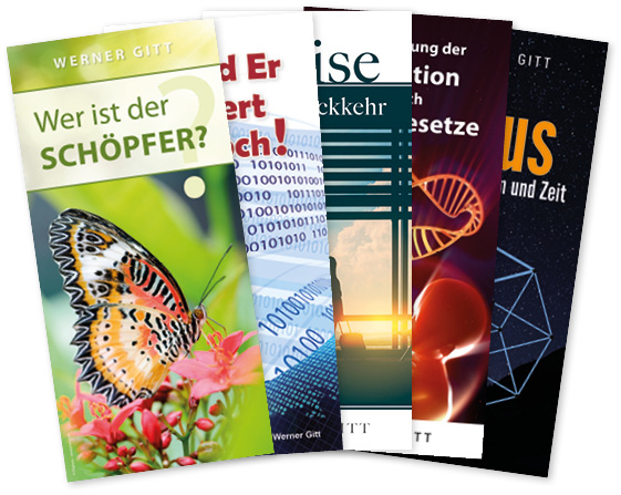 Werner Gitt – Traktatmusterpaket
