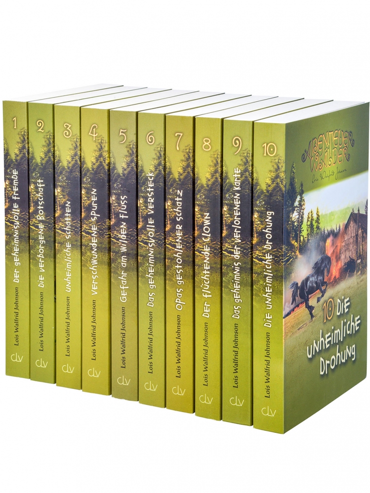 Die Abenteuerwälder (10 Bände im Paket)