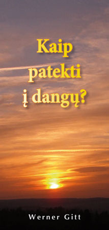 Litauisch: Wie komme ich in den Himmel? (vorheriges Design)