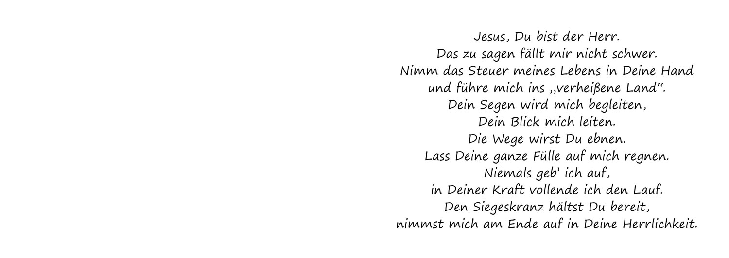 Ich bin der Weg