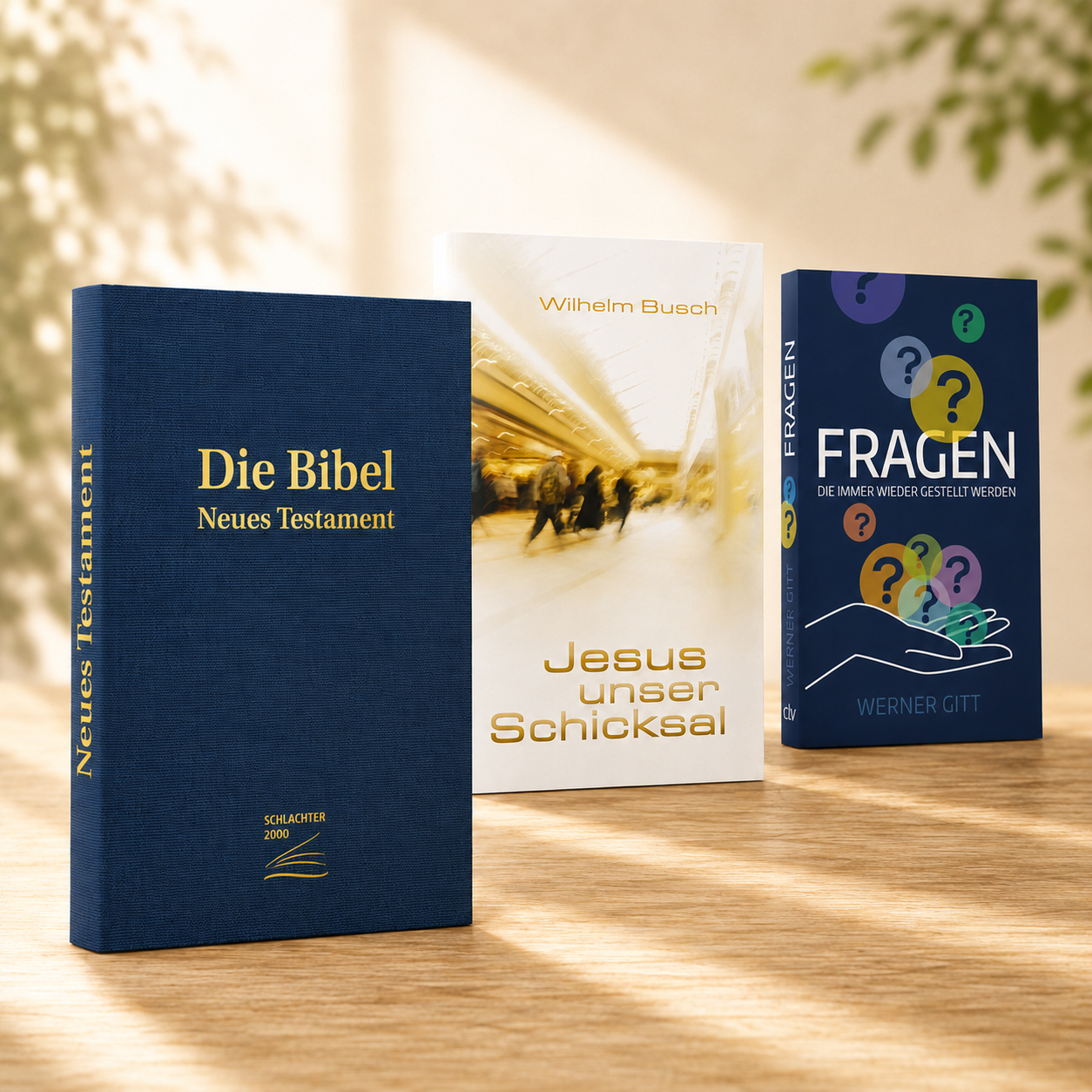 Gutschein-Set mit 3 kostenlosen Büchern