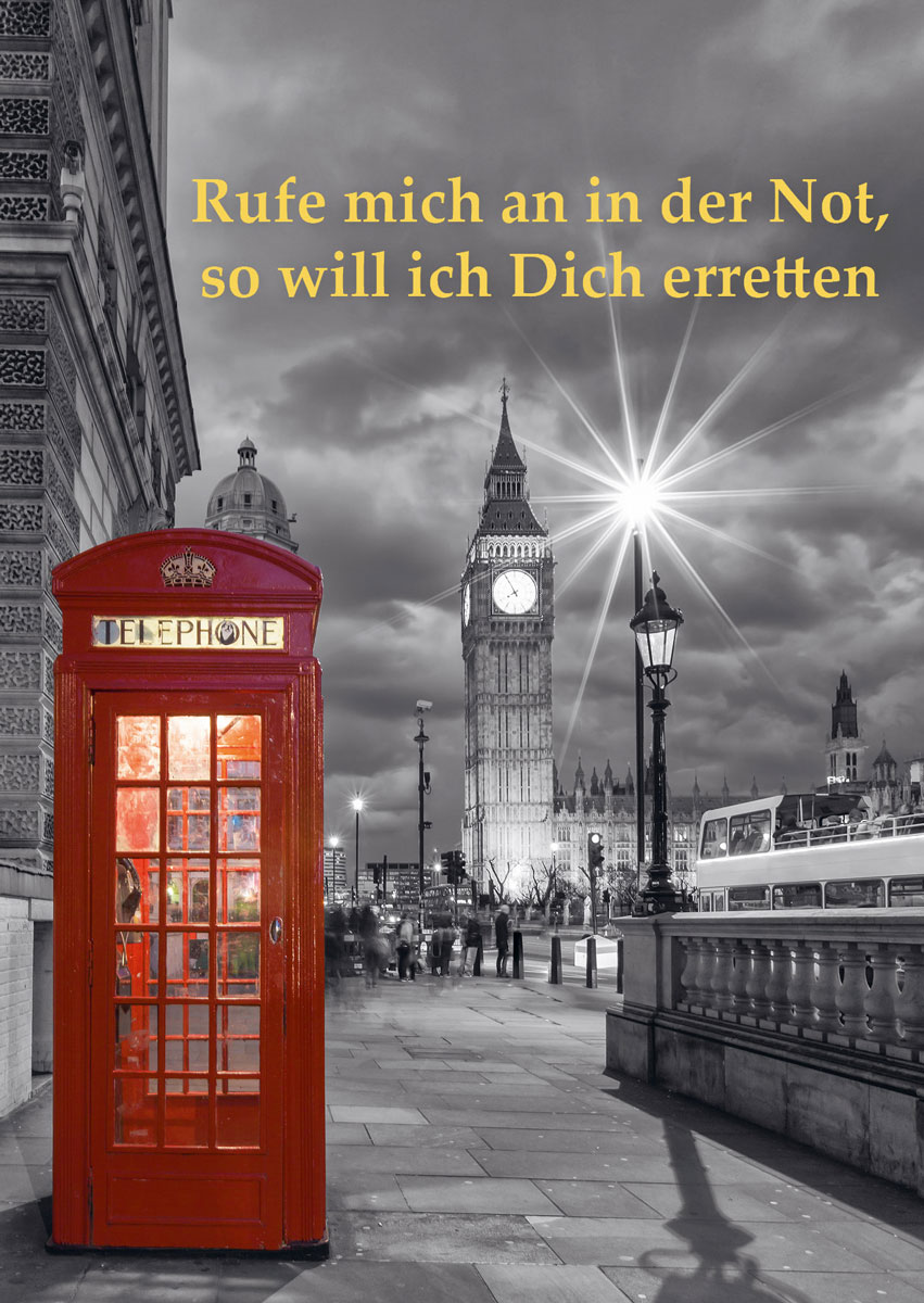 Rufe mich an in der Not